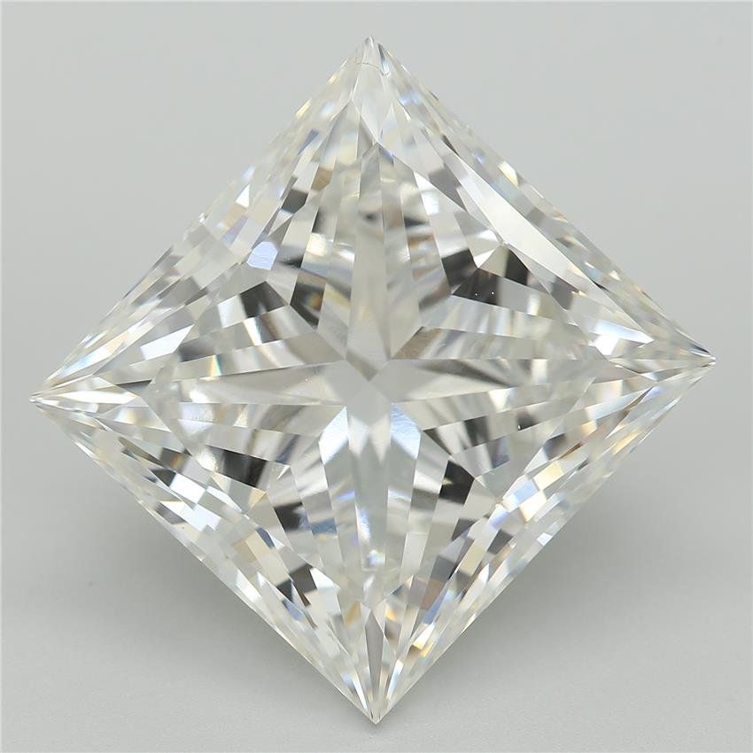 11.46ct F VVS2 Rare Carat Ideal Cut Princess Lab Grown Diamond