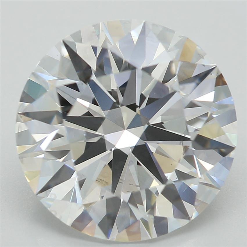 3.55ct D SI1 Rare Carat Ideal Cut Round Lab Grown Diamond