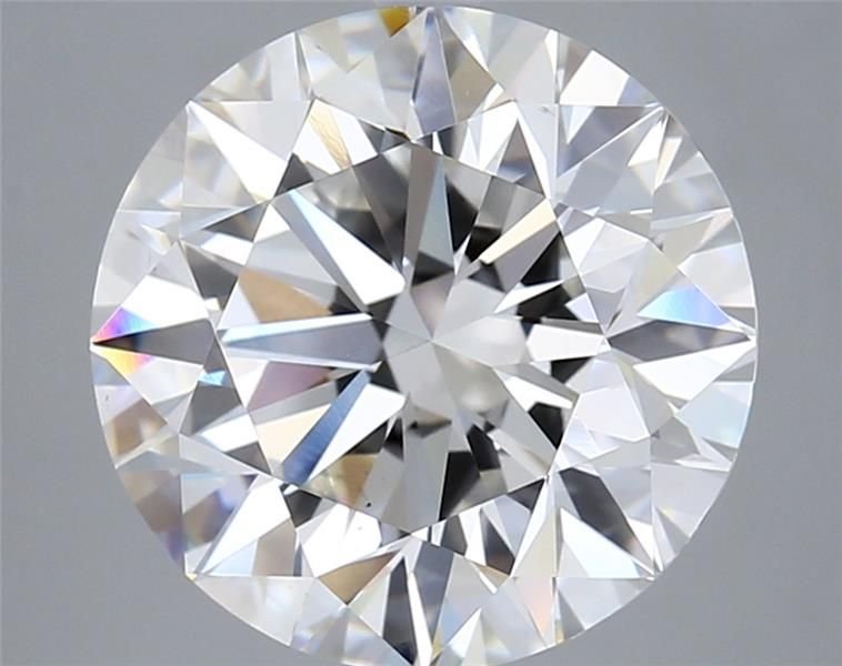 6.13ct G VS1 Rare Carat Ideal Cut Round Lab Grown Diamond