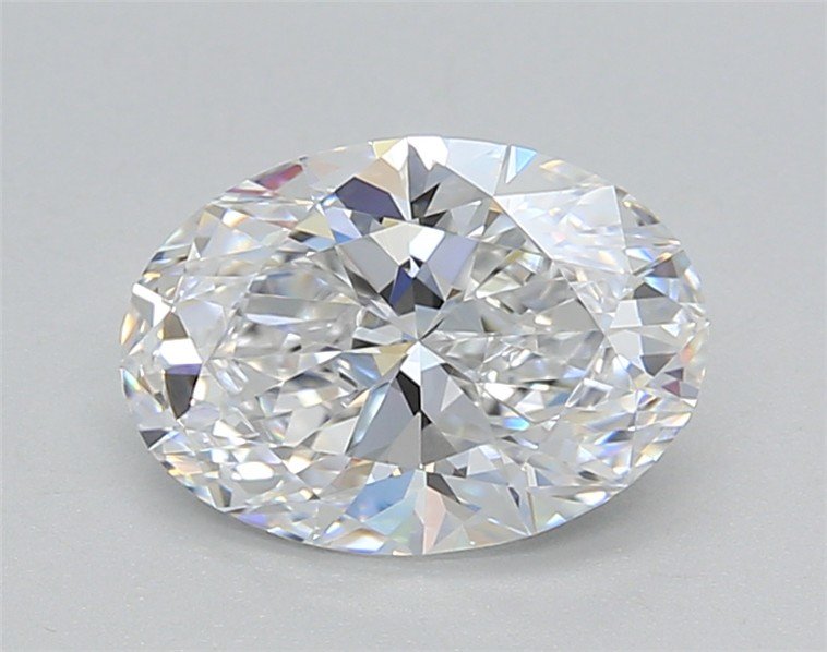1.51ct D VVS2 Rare Carat Ideal Cut Oval Lab Grown Diamond