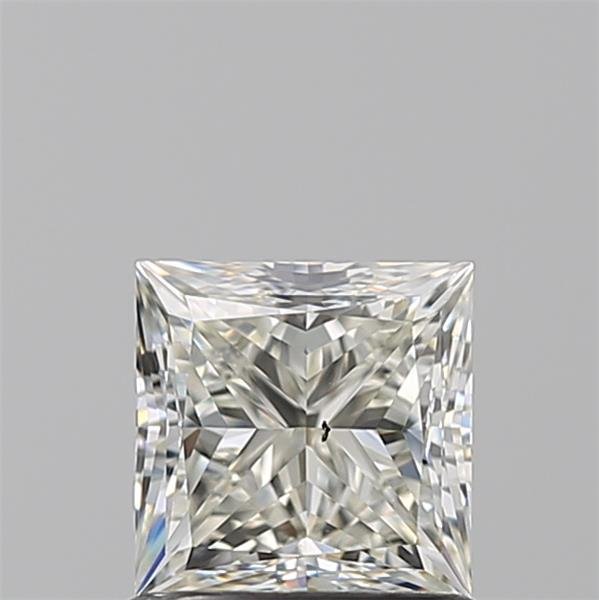 1.01ct J SI1 Rare Carat Ideal Cut Princess Diamond