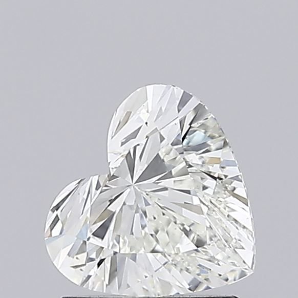 0.97ct G VS1 Rare Carat Ideal Cut Heart Lab Grown Diamond