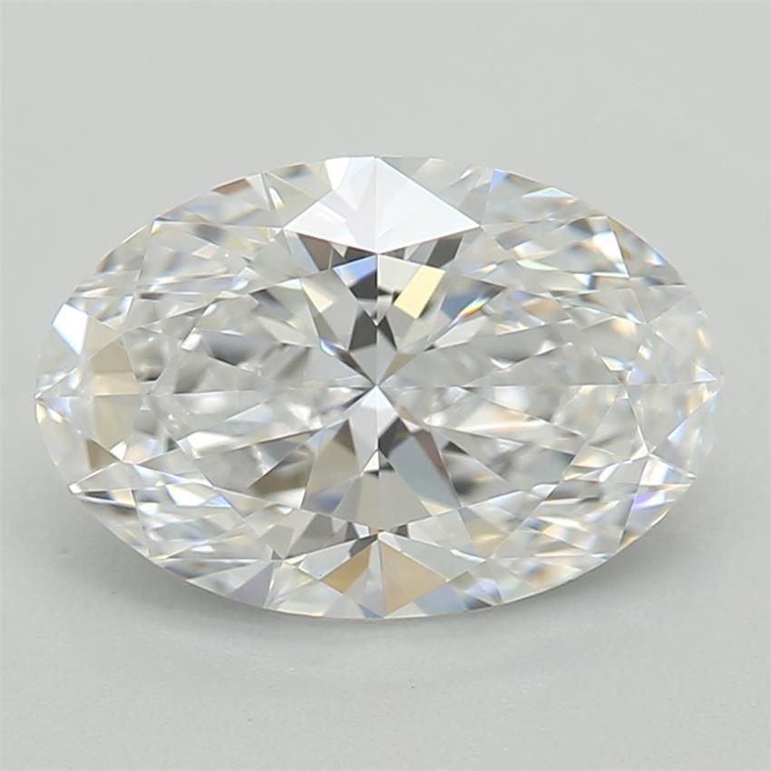 1.05ct D VVS2 Rare Carat Ideal Cut Oval Lab Grown Diamond