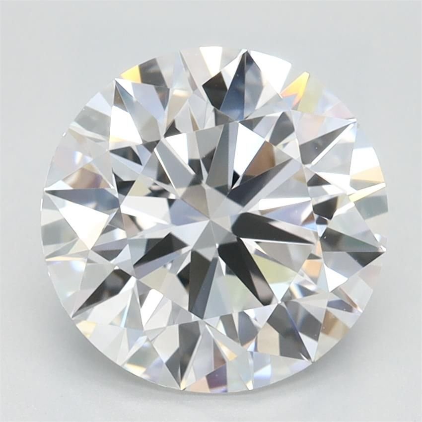 2.40ct D IF Rare Carat Ideal Cut Round Lab Grown Diamond