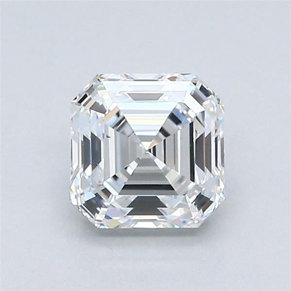 1.08ct D VS2 Very Good Cut Asscher Diamond