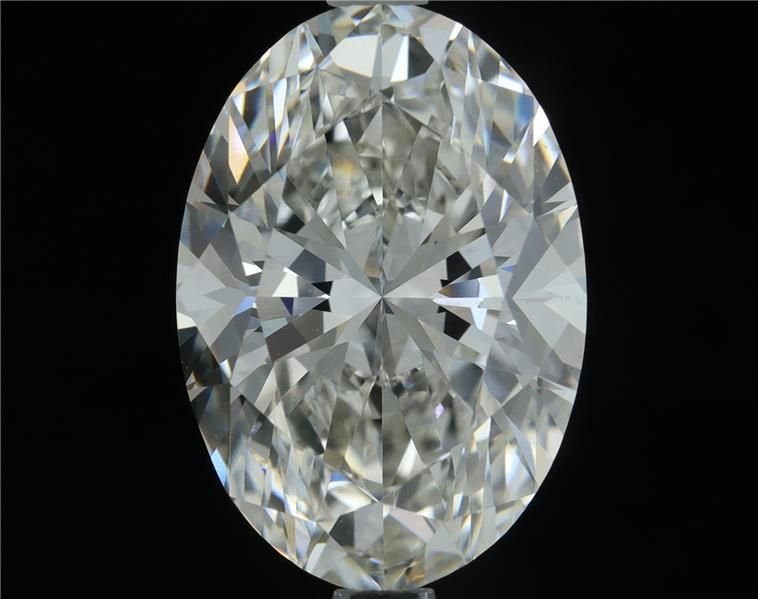 3.09ct I VS2 Rare Carat Ideal Cut Oval Lab Grown Diamond