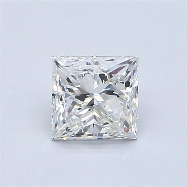 0.74ct I SI1 Rare Carat Ideal Cut Princess Diamond