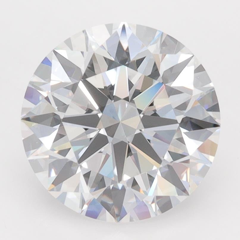 3.06ct D VVS1 Rare Carat Ideal Cut Round Lab Grown Diamond
