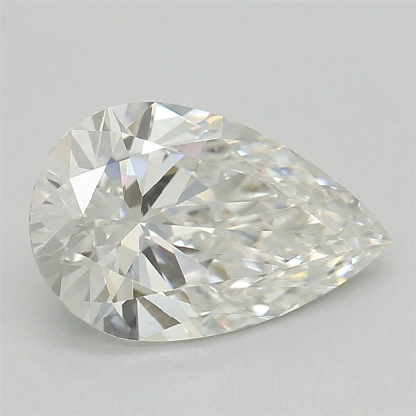 1.09ct F VVS2 Rare Carat Ideal Cut Pear Lab Grown Diamond