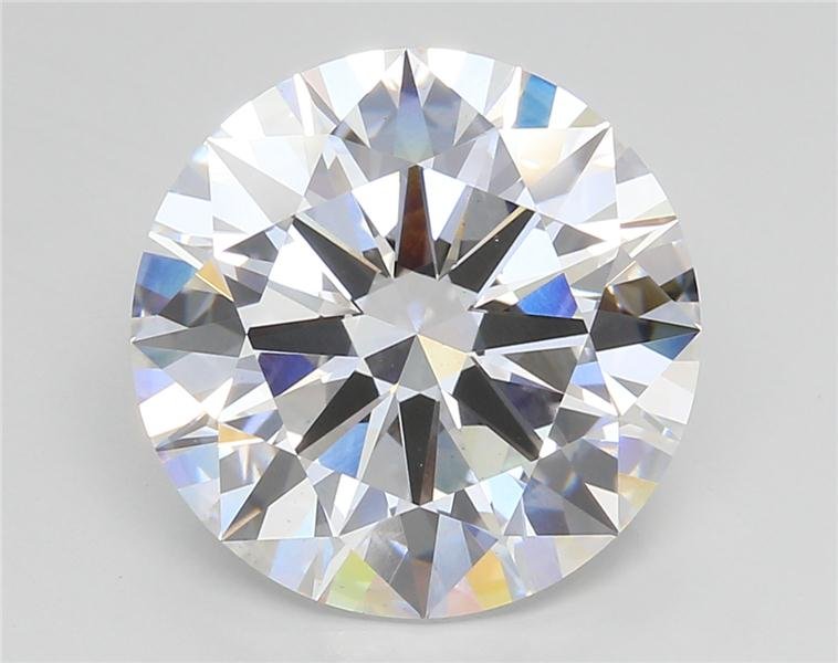 7.04ct E VS1 Rare Carat Ideal Cut Round Lab Grown Diamond