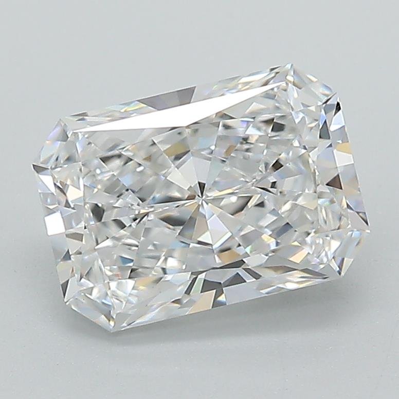 1.81ct D VS2 Rare Carat Ideal Cut Radiant Lab Grown Diamond