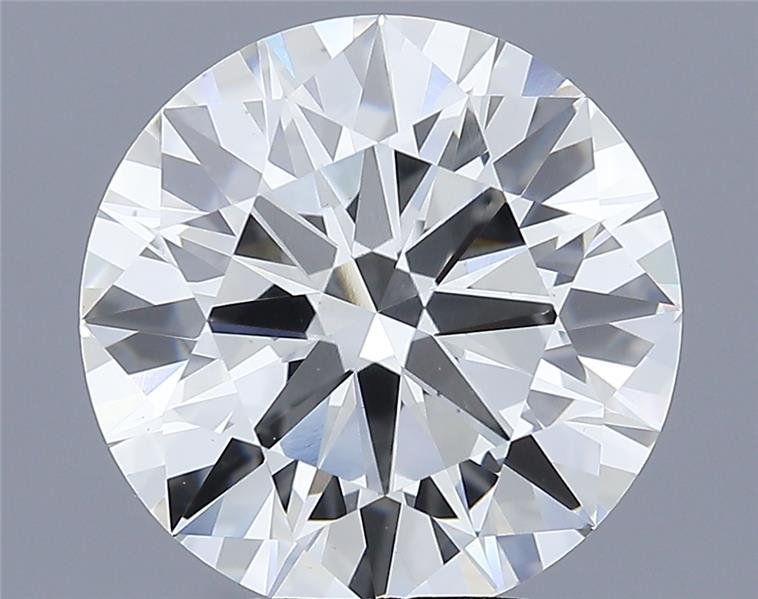 6.48ct G VS1 Excellent Cut Round Lab Grown Diamond