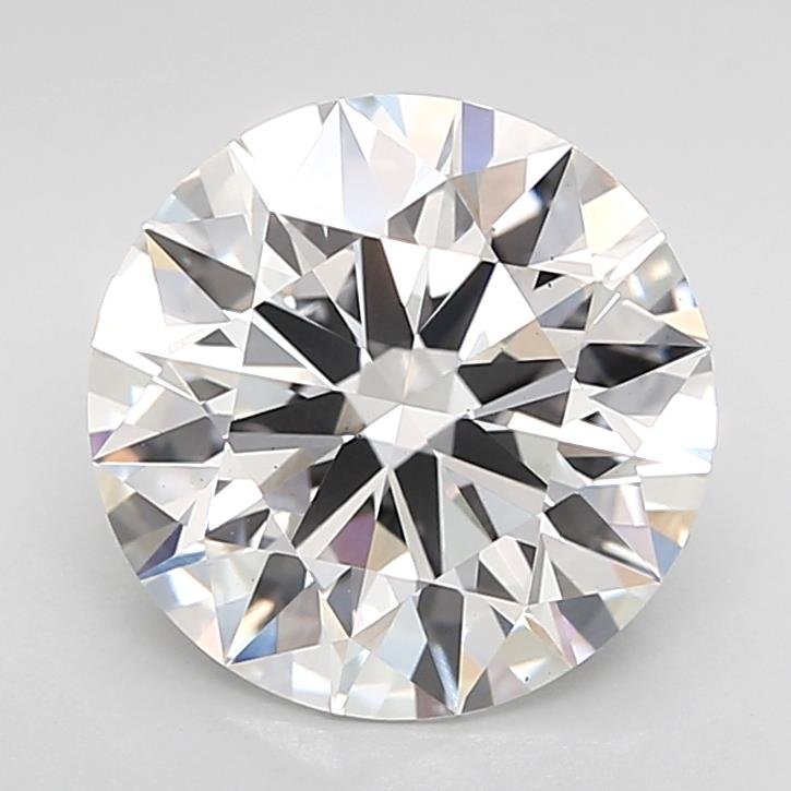 3.25 Carat Round Lab Diamond