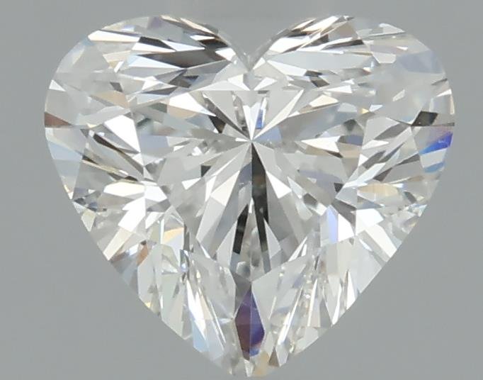 0.63ct F SI1 Rare Carat Ideal Cut Heart Diamond