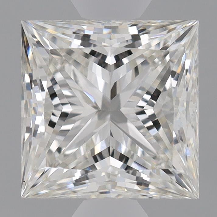 1.18ct G VS1 Rare Carat Ideal Cut Princess Lab Grown Diamond