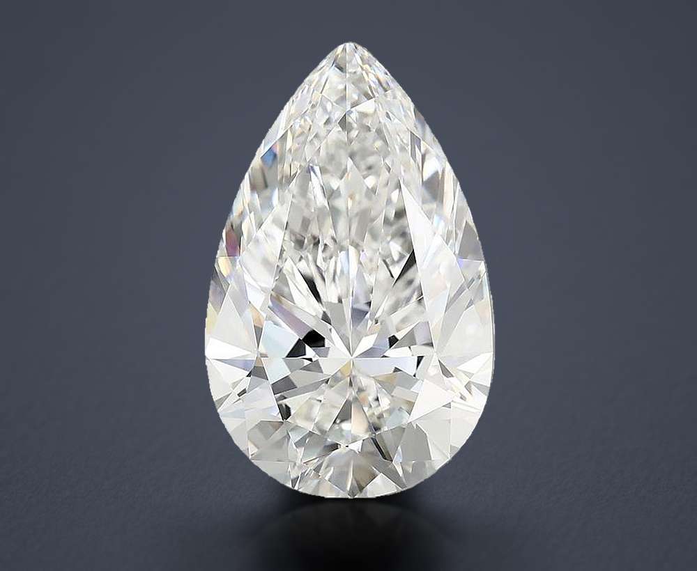 6.10 Carat Pear Lab Diamond