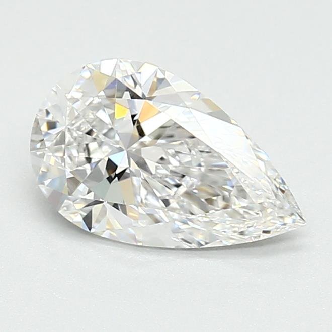 0.98ct E VVS2 Rare Carat Ideal Cut Pear Lab Grown Diamond