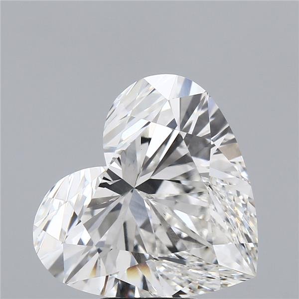 6.64ct G VS1 Rare Carat Ideal Cut Heart Lab Grown Diamond