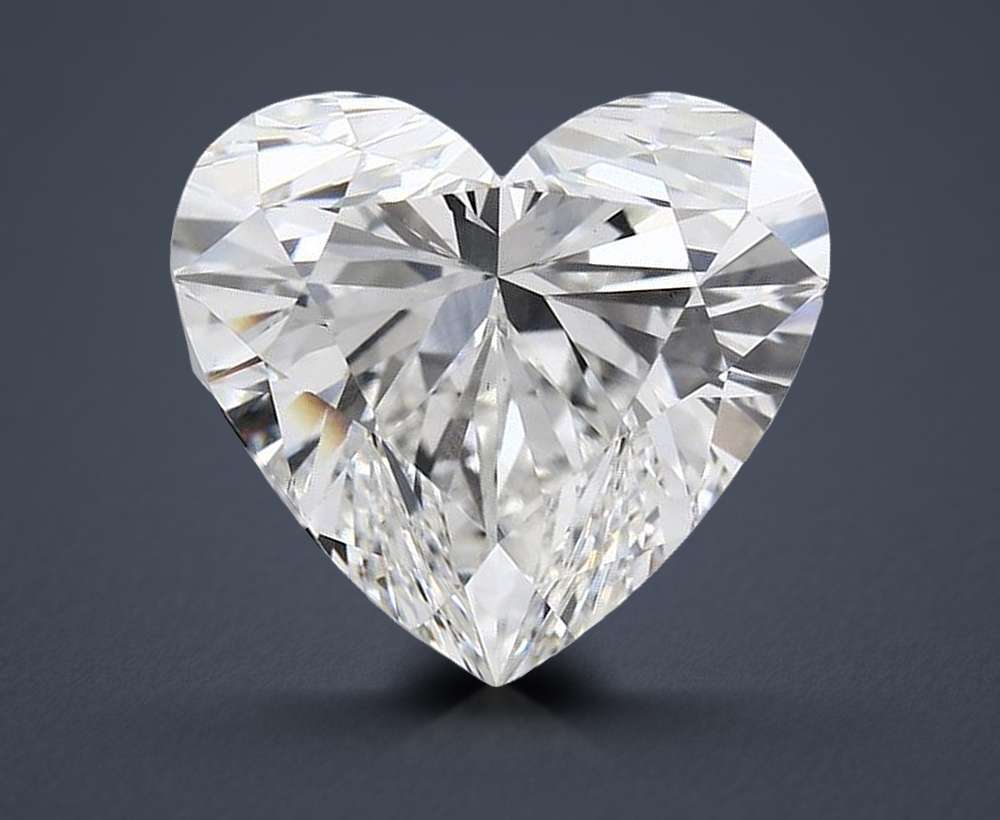 6.64 Carat Heart Lab Diamond