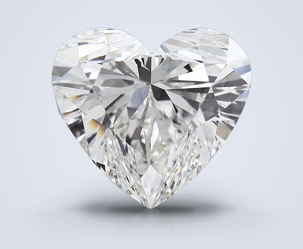6.64 Carat Heart Lab Diamond