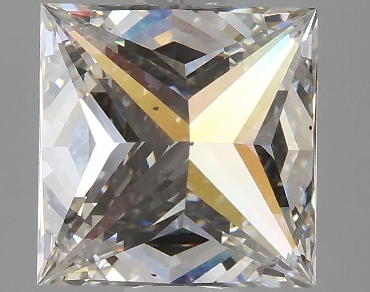 2.46ct H VS2 Rare Carat Ideal Cut Princess Lab Grown Diamond