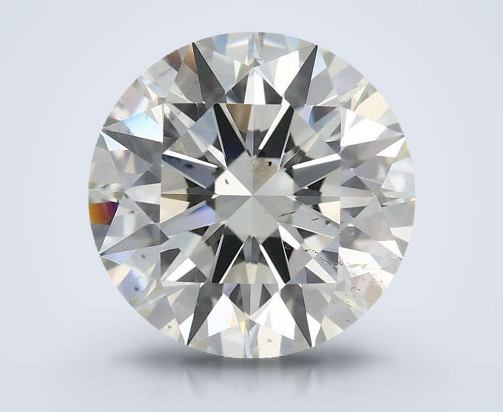 3.02 Carat Round Natural Diamond