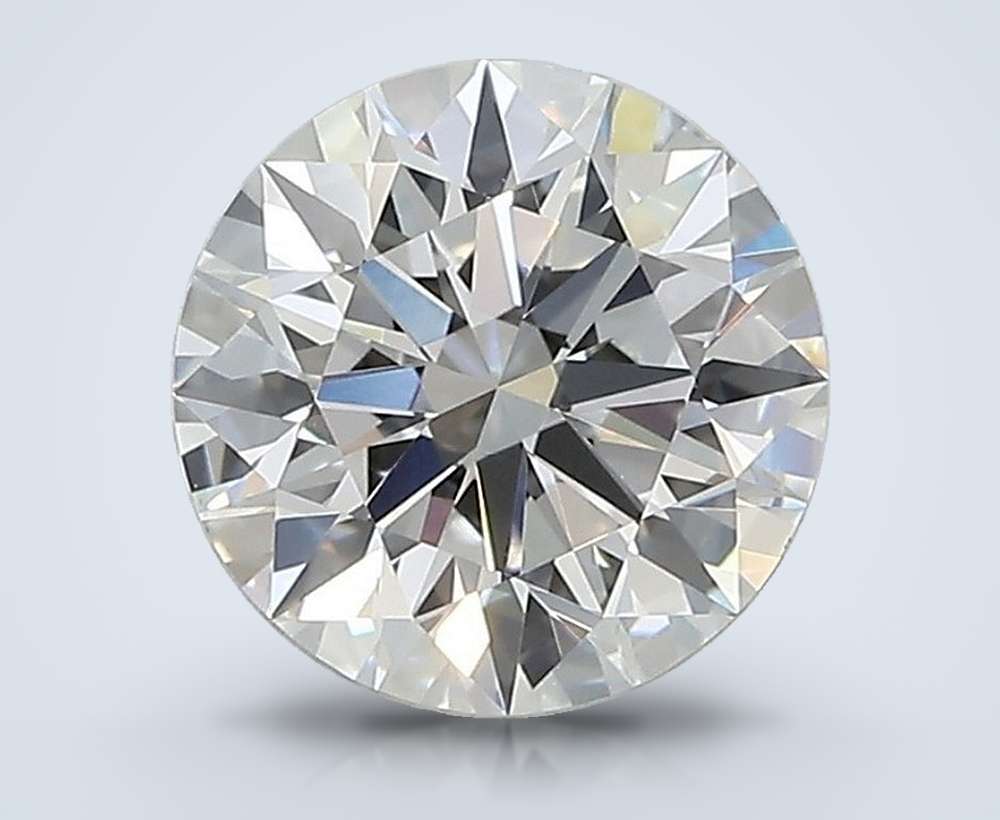 3.09 Carat Round Lab Diamond