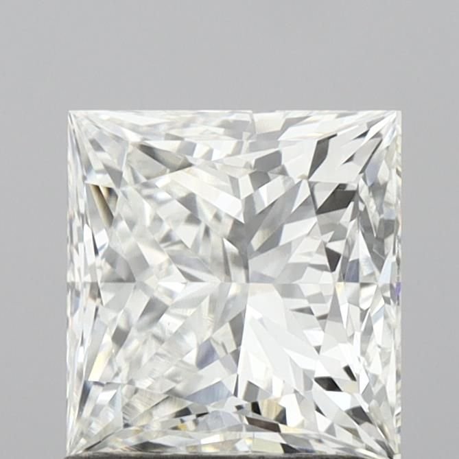 1.31ct G VVS2 Rare Carat Ideal Cut Princess Lab Grown Diamond