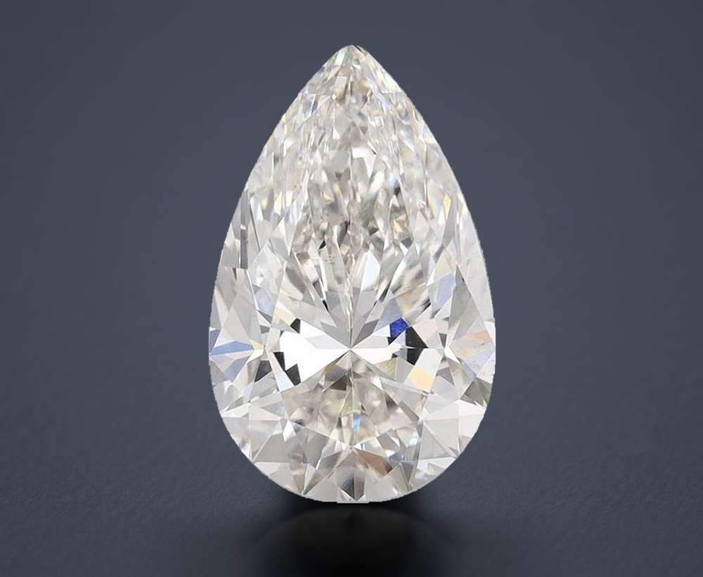 5.21 Carat Pear Lab Diamond