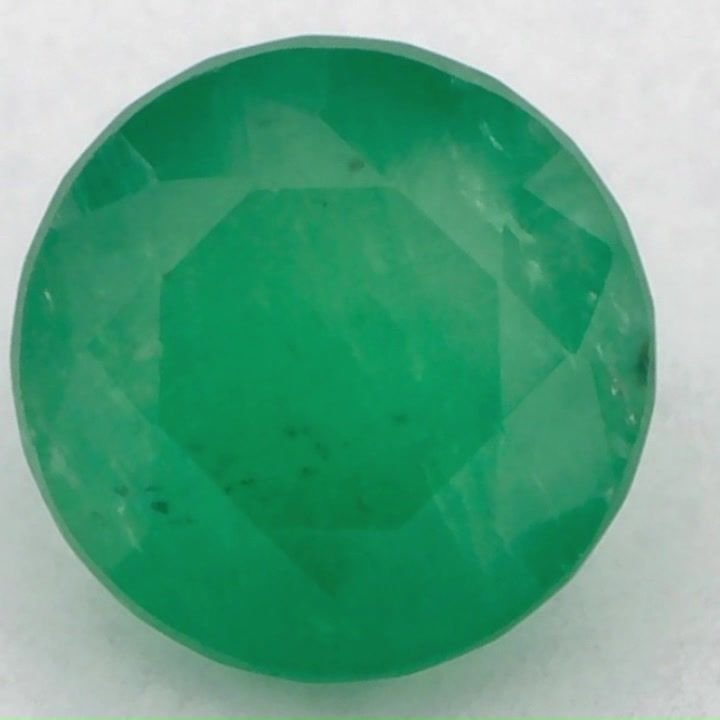 1.11 Carat Green Round Emerald
