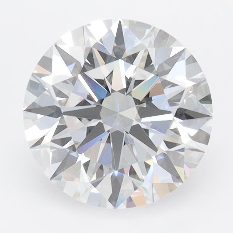 2.42ct D VVS1 Rare Carat Ideal Cut Round Lab Grown Diamond