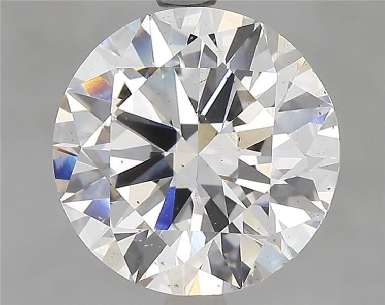 4.00ct F SI1 Excellent Cut Round Lab Grown Diamond