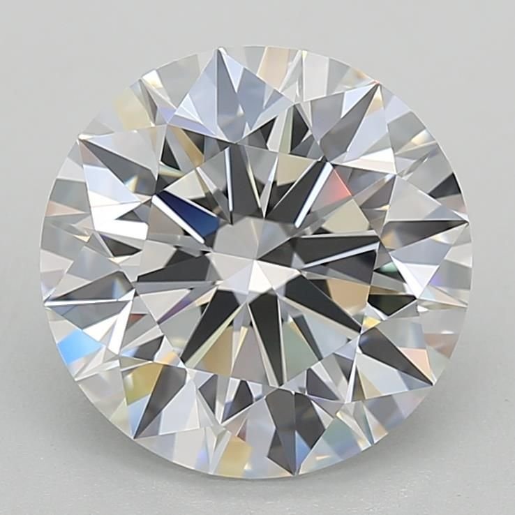 5.08ct E IF Rare Carat Ideal Cut Round Lab Grown Diamond