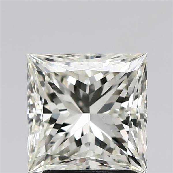 2.13ct K VVS2 Rare Carat Ideal Cut Princess Diamond