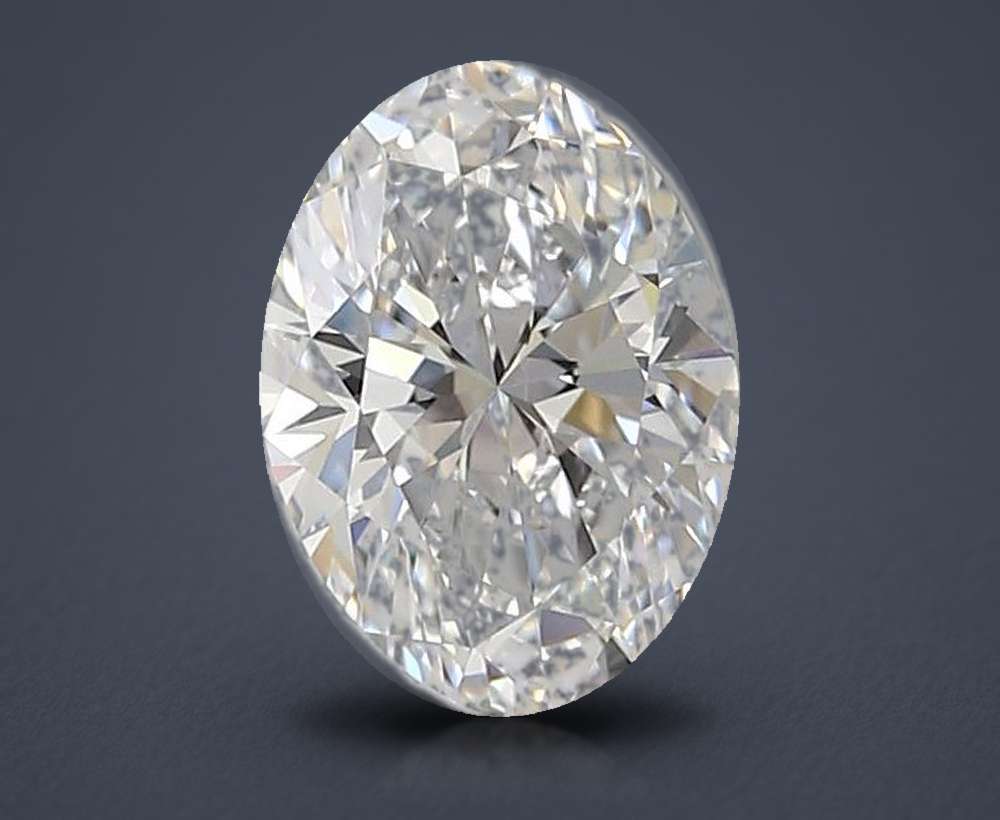 1.00 Carat Oval Lab Diamond