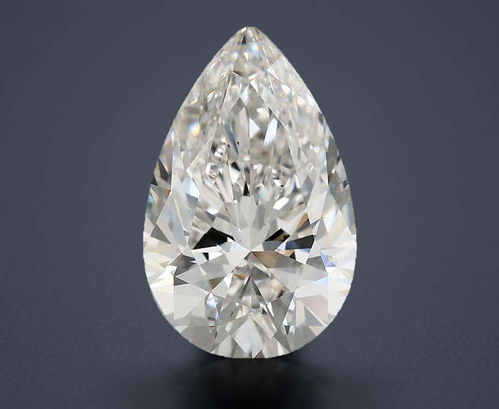 2.85 Carat Pear Lab Diamond