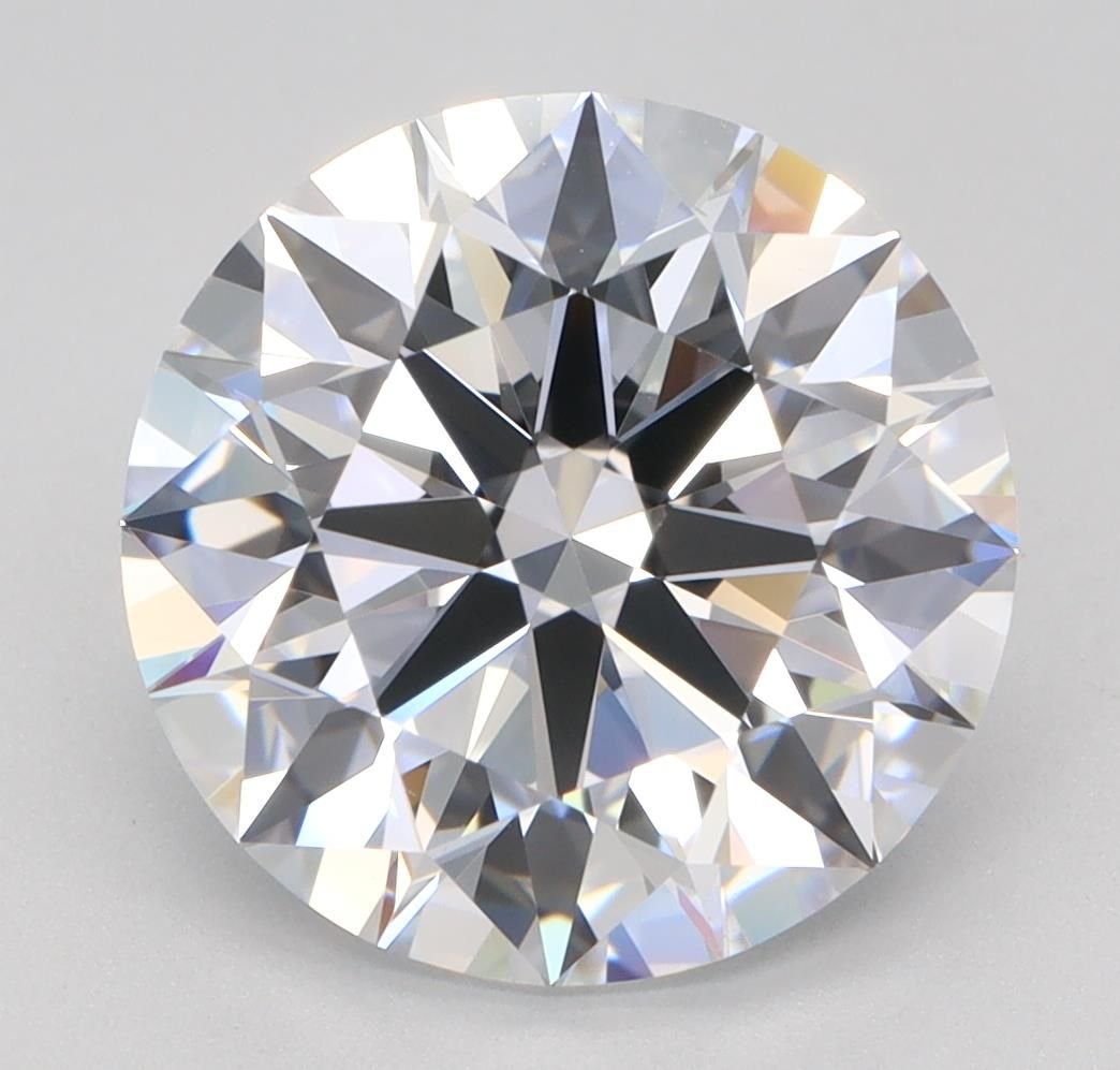 3.45ct E VS1 Rare Carat Ideal Cut Round Lab Grown Diamond