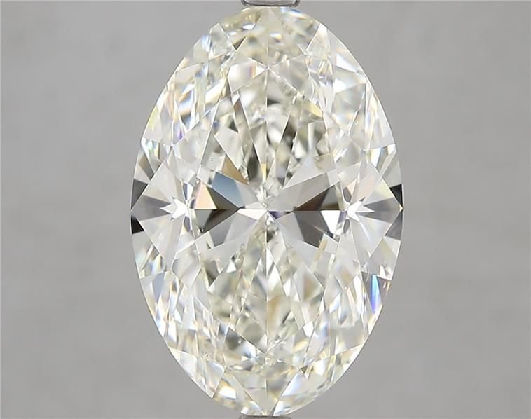 5.04ct I VS2 Rare Carat Ideal Cut Oval Diamond