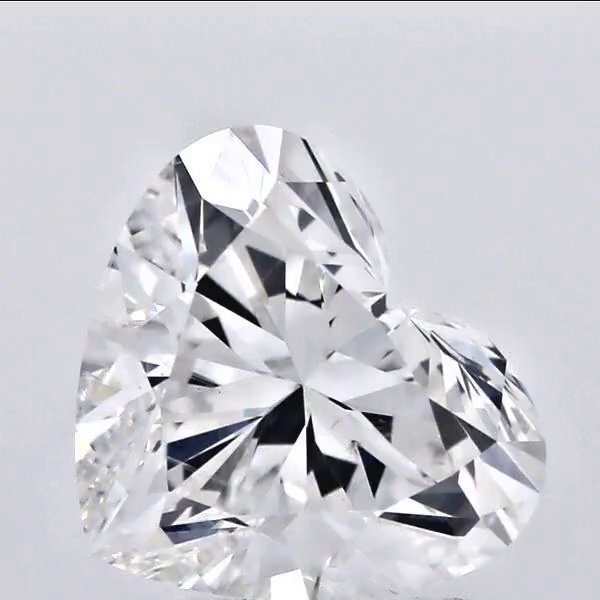 1.59ct G SI2 Rare Carat Ideal Cut Heart Lab Grown Diamond