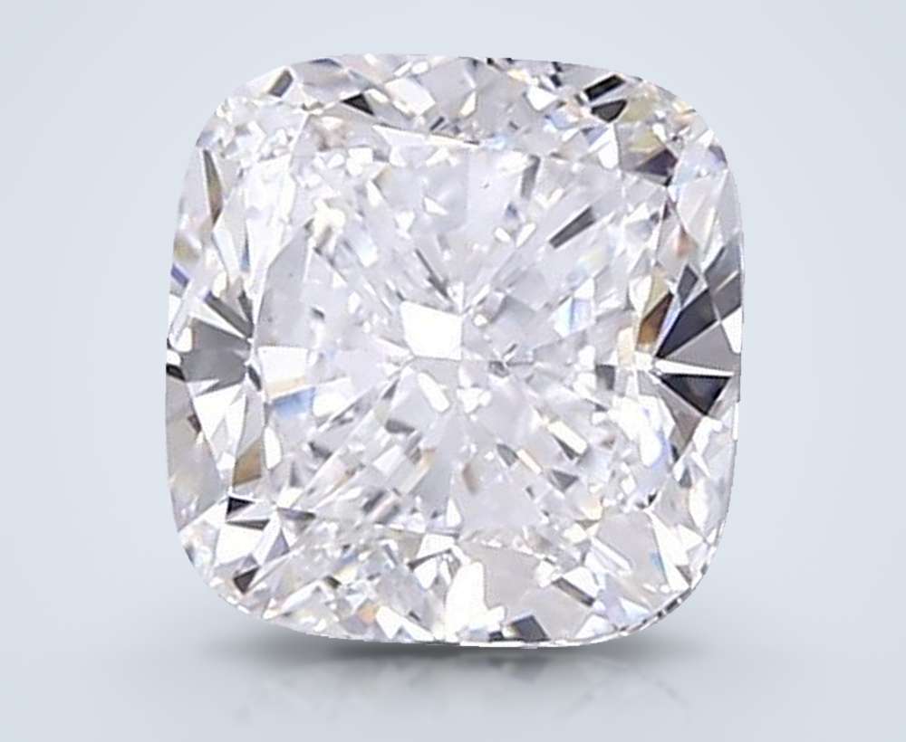 6.34 Carat Cushion Lab Diamond