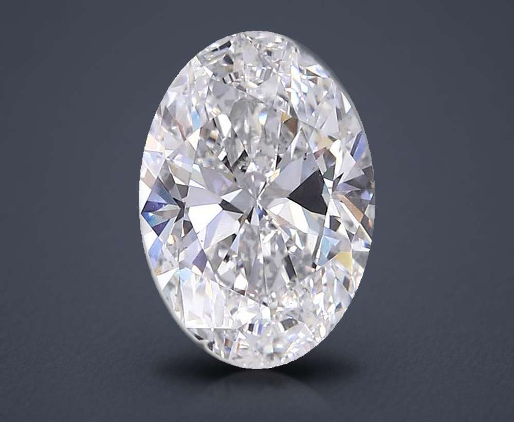 12.02 Carat Oval Lab Diamond