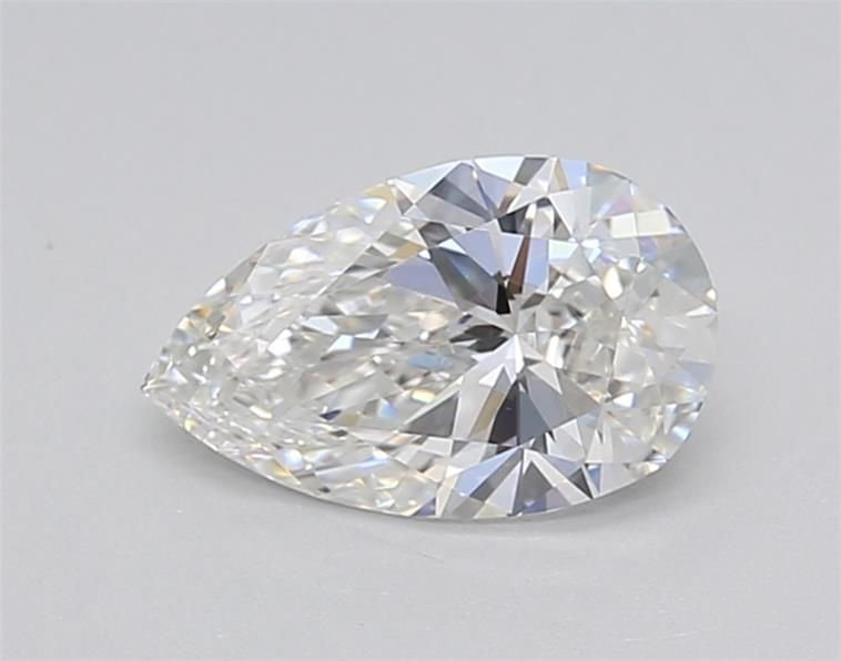 0.88ct E VS1 Rare Carat Ideal Cut Pear Lab Grown Diamond