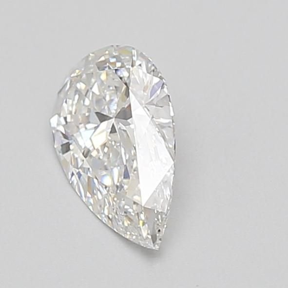 0.77ct F VVS2 Rare Carat Ideal Cut Pear Lab Grown Diamond