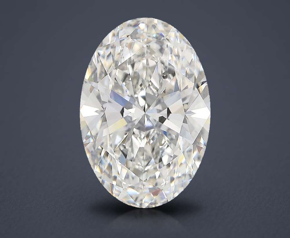 5.41 Carat Oval Lab Diamond