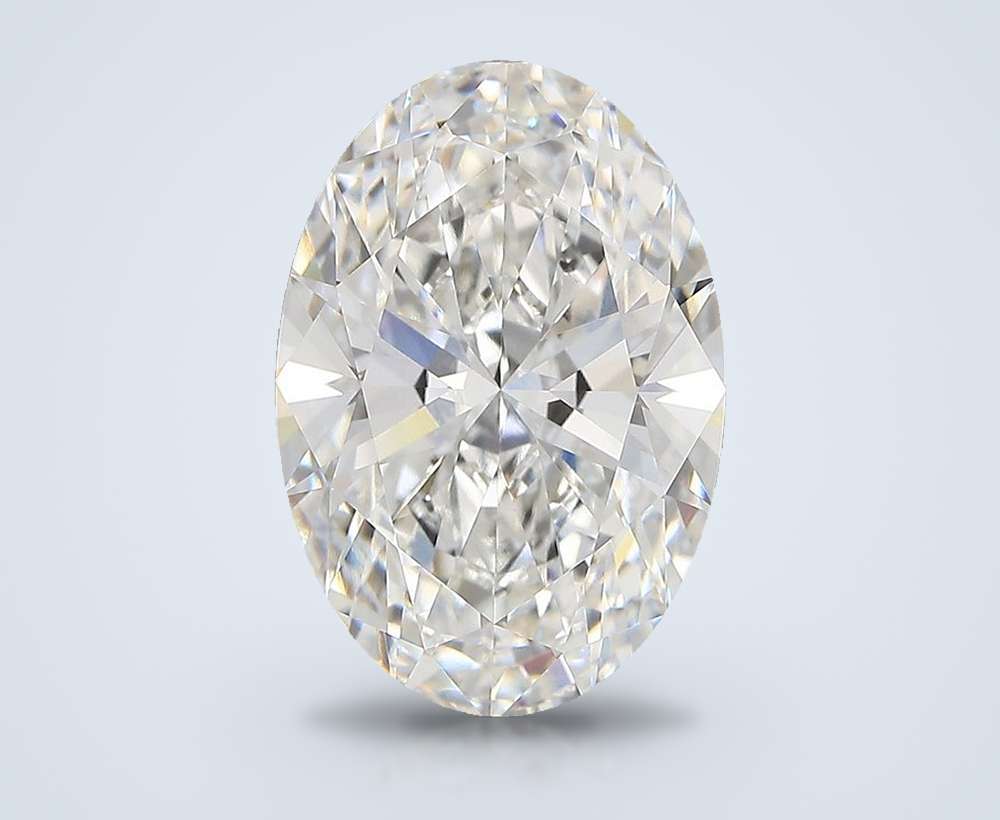 5.41 Carat Oval Lab Diamond