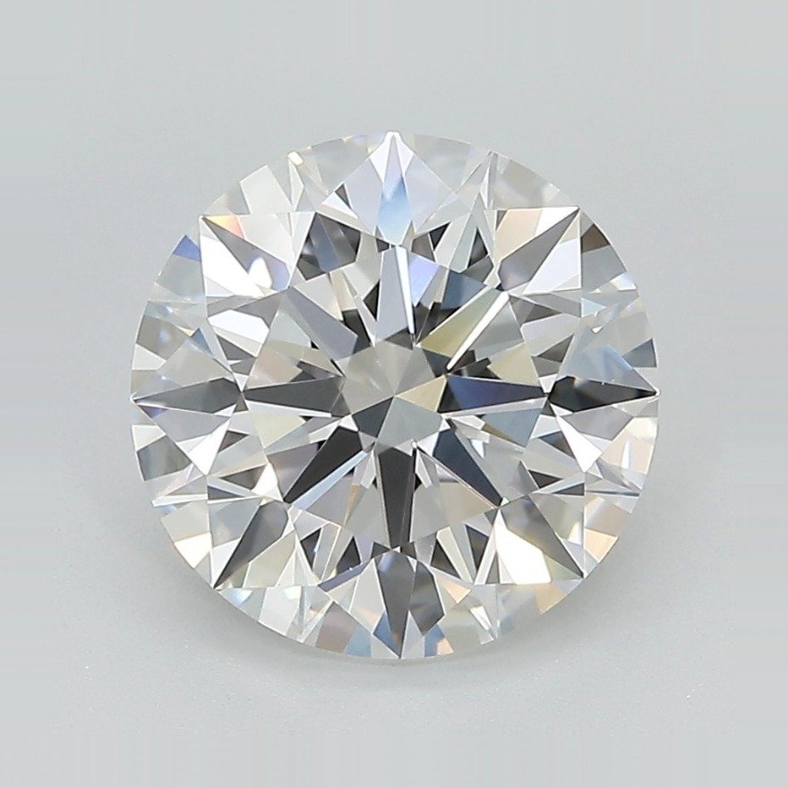 3.54ct D VVS2 Rare Carat Ideal Cut Round Lab Grown Diamond