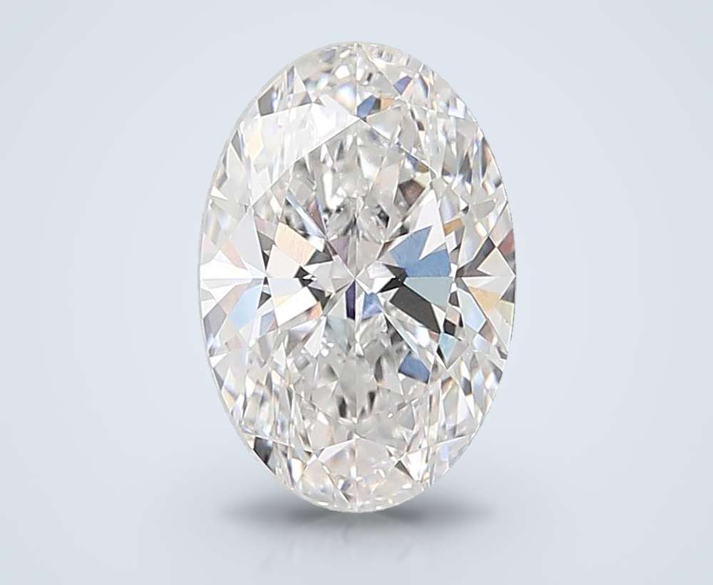 6.10 Carat Oval Lab Diamond