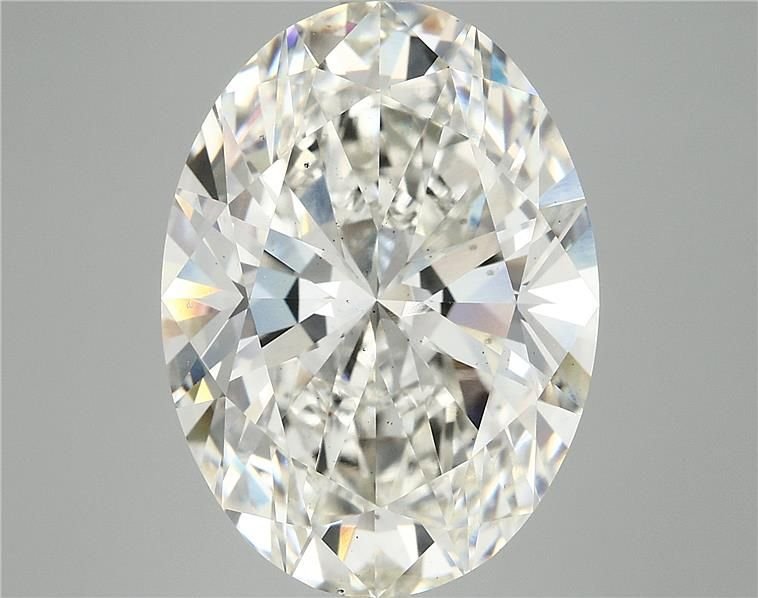 11.04ct H VS2 Rare Carat Ideal Cut Oval Lab Grown Diamond
