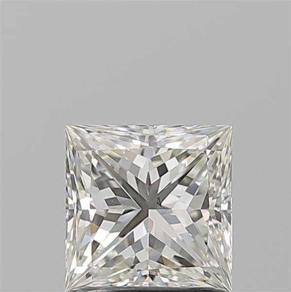 1.06ct J VS2 Rare Carat Ideal Cut Princess Diamond