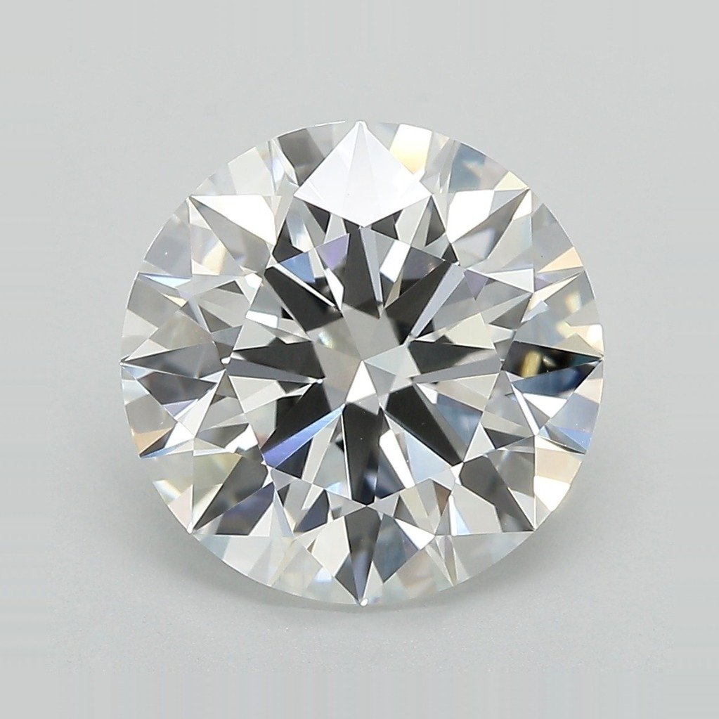 5.09ct E VVS2 Rare Carat Ideal Cut Round Lab Grown Diamond